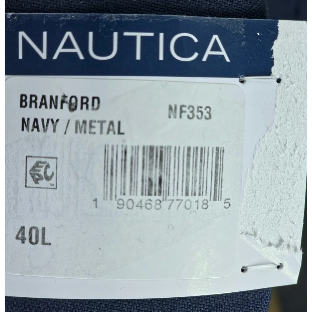 Nautica Sport Coat Mens 40L Navy Branford‎ Suit Quiet Luxury Business Casual NWT